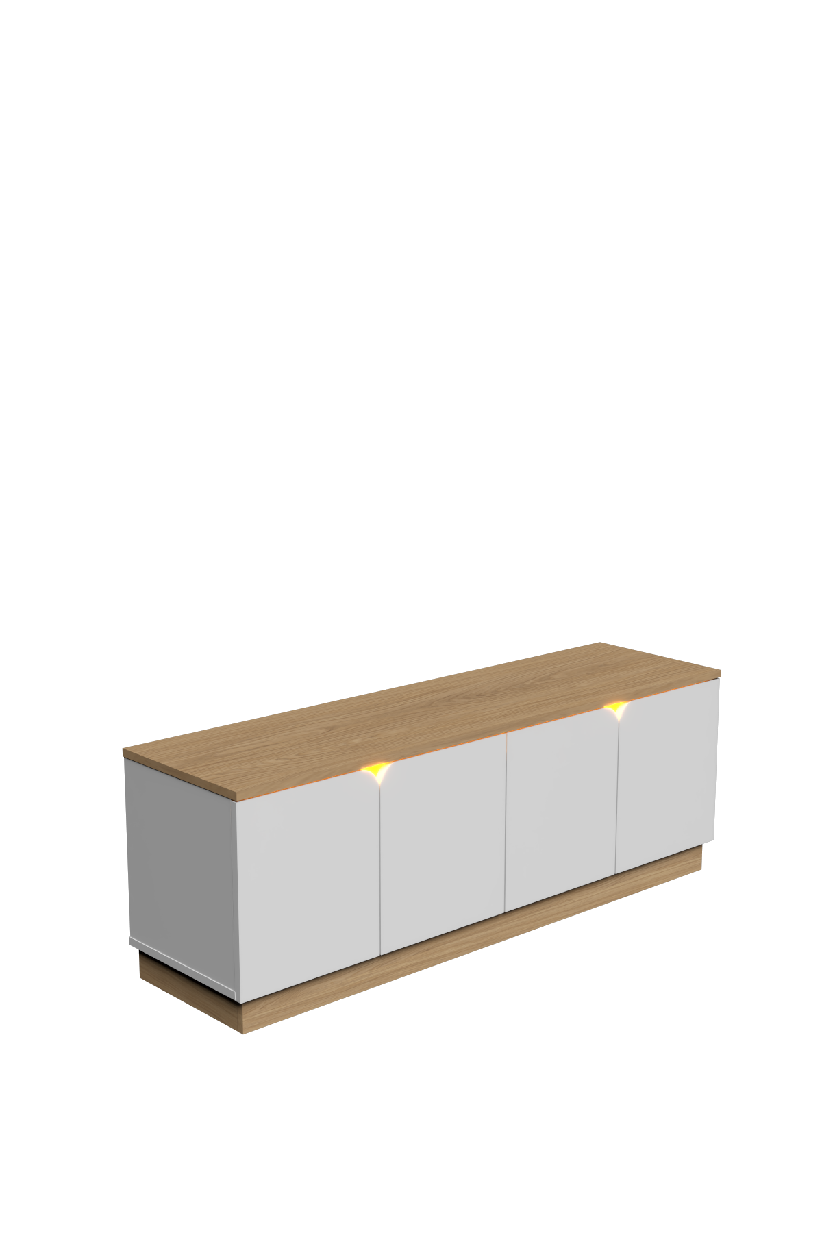 BOHEM 150 CM LEDLİ TV ÜNİTESİ MDF KAPAK